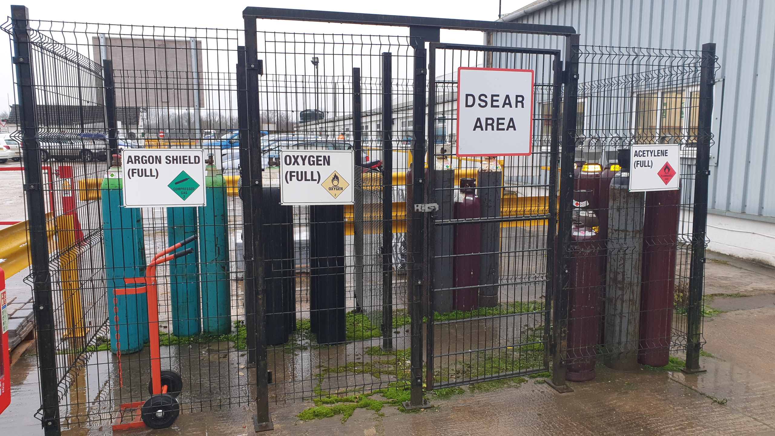 DSEAR 4 no separation between cylinders DSEAR compliance audits